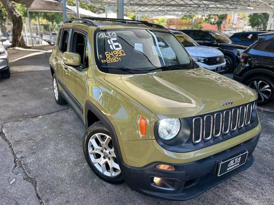 JEEP RENEGADE 1.8 16V FLEX LONGITUDE 4P AUTOMÁTICO